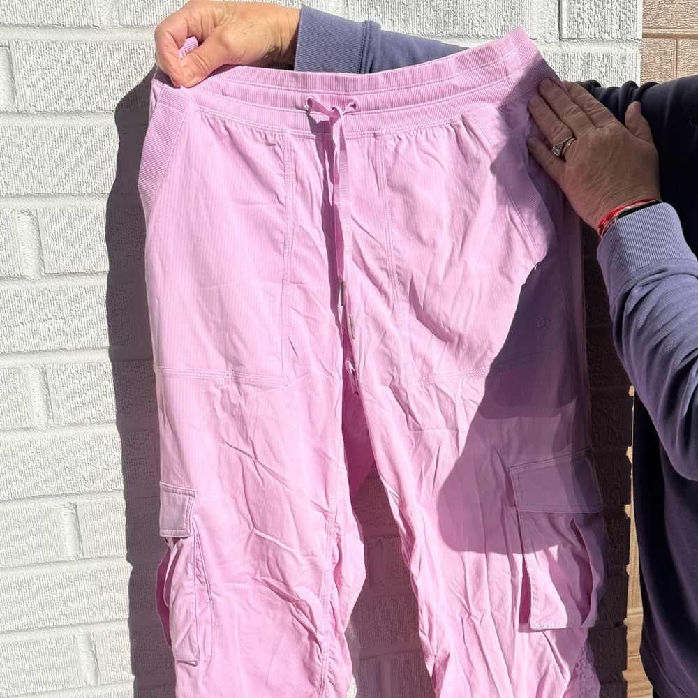 Lululemon Dance Studio Relaxed-Fit Mid-Rise Cargo Pant Pink
